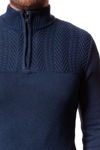 WRANGLER HALF ZIP NAVY W8625RJ35 S na Arena.pl