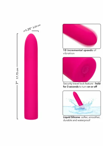 calexotics rechargeable chic standard silikonowy masażer 10 trybow na Arena.pl