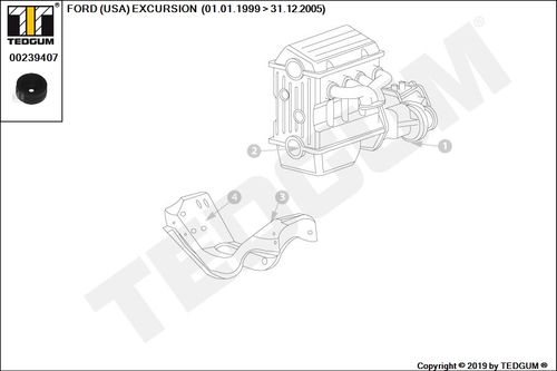 FORD EXCURSION PODUSZKA POD RAMĘ 01-05 na Arena.pl