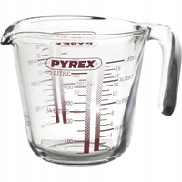 Miarka kuchenna Pyrex szklana wielokolorowa 500 ml szkło