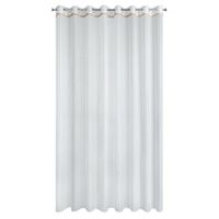 Firana na przelotkach MERIL 300x250 biała + złota