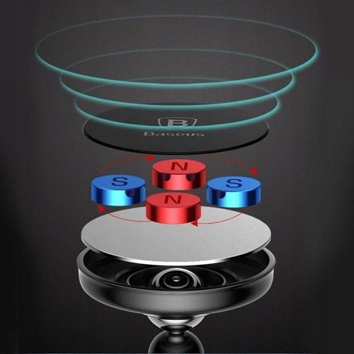 BASEUS BULLET DASHBOARD MAGNETIC CAR MOUNT HOLDER BLACK na Arena.pl