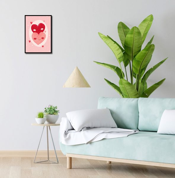 Plakat 29,7x42cm Ciepło Serca zdjęcie 4