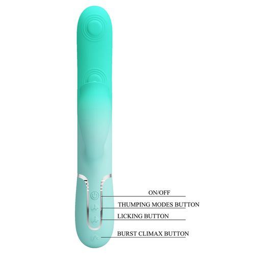 Pretty Love - Gigi,7 Thumping Functions 7 Licking Modes, Silicone na Arena.pl