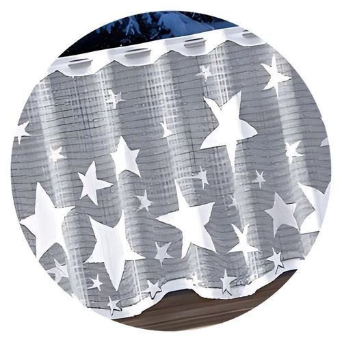 Firanka Gwiazdki wys 40 cm DomoweTekstylia | WN628G 060 | Boże Narodzenie na Arena.pl