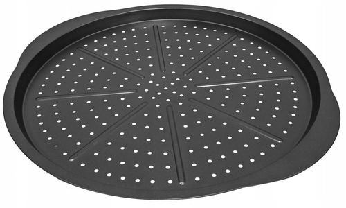 Blacha z powłoką nieprzywierającą forma do pieczenia pizzy duża trwała taca na Arena.pl