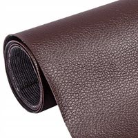 Samoprzylepna Łata Skórzana 50X137Cm Brązowa