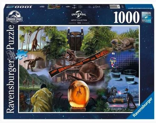 Puzzle 2D 1000 Elementów Jurassic Park na Arena.pl