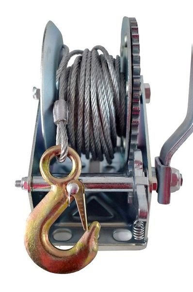 17233 Wyciągarka ręczna pozioma na korbkę BITUXX solidna wytrzymała zdjęcie 3