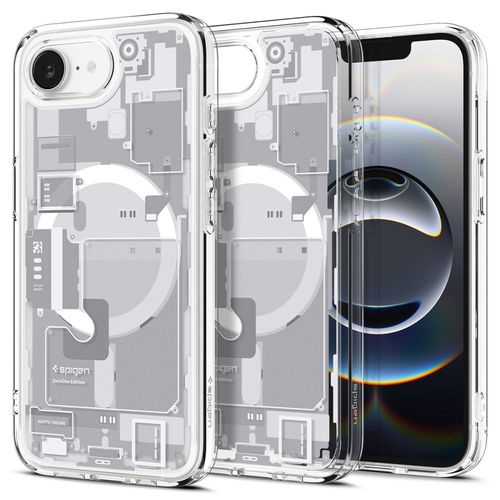 etui case na iphone 16e zero one ultra hybrid magsafe - białe na Arena.pl