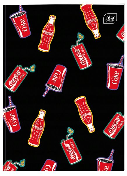 ZESZYT A4 32# MAT+UV COCA COLA INTERDRUK zdjęcie 2