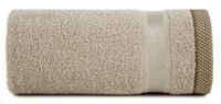 Ręcznik frotte z bordiurą 30X50 beżowy
