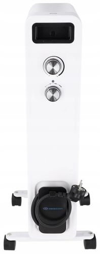 Grzejnik elektryczny Olejowy Termostat 1500W 7 Żeber Energooszczędny na Arena.pl