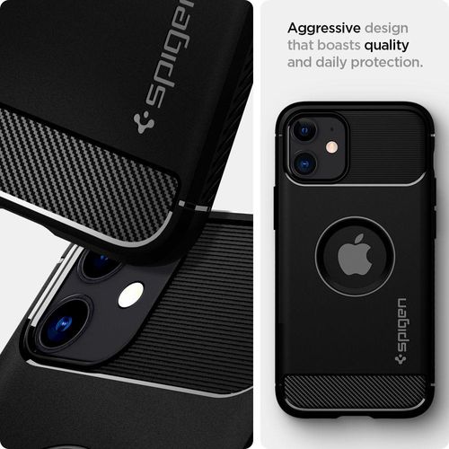 SPIGEN RUGGED ARMOR IPHONE 12 MINI MATTE BLACK na Arena.pl