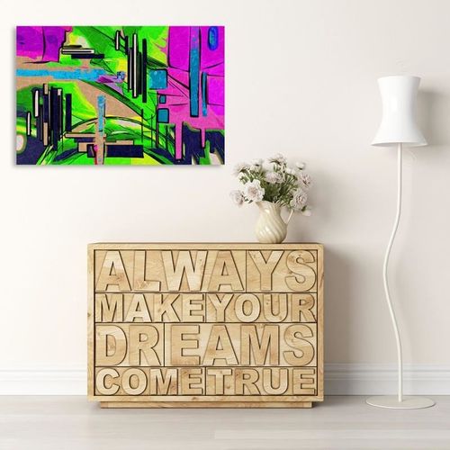 Deco Panel, Pejzaż abstrakcyjny 40x30 na Arena.pl