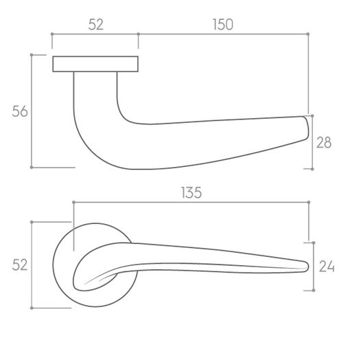 KLAMKA DRZWIOWA PREMIUM SOFT R CHROM POŁYSK na Arena.pl