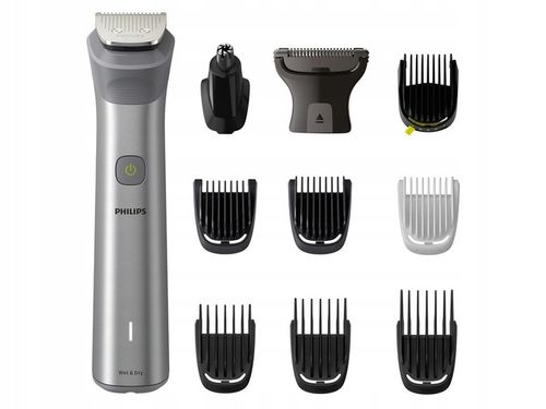 BEZPRZEWODOWA MASZYNKA TRYMER PHILIPS DO WŁOSÓW ZAROSTU BRODY GOLARKA 11W1 na Arena.pl