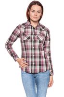 KOSZULA WRANGLER CHECK SHIRT ROSIN GREEN W5240LUWY XS