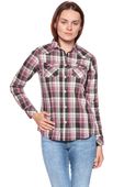 KOSZULA WRANGLER CHECK SHIRT ROSIN GREEN W5240LUWY XS