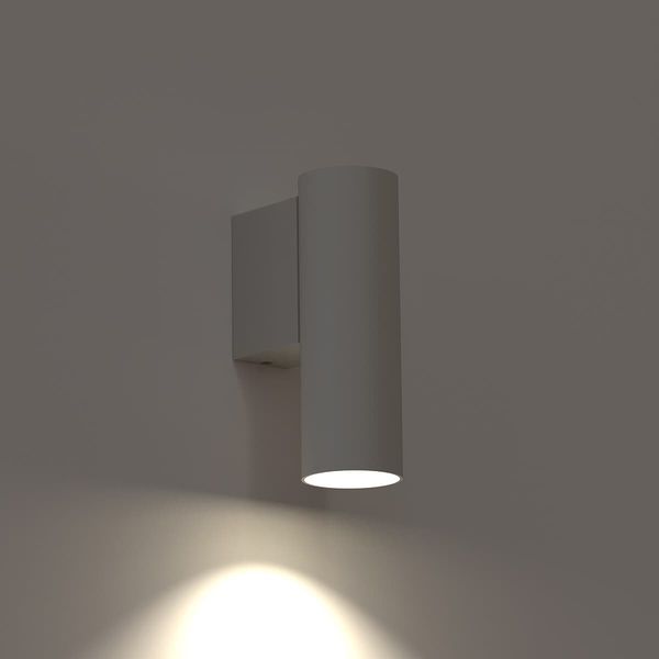 Podłużna lampa ścienna tuba Fourty 10888 Nowodvorski sypialniana szary zdjęcie 3