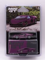 MINI GT LAMBORGHINI REVUELTO 2024 Viola 30th Matte 1:64 Blister