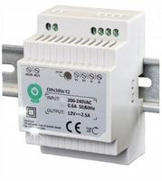 ZASILACZ DIN ''EURA'' DIN30W12 12V 2,5 A DC