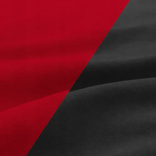 Narożnik uniwersalny, mikrofaza, AURELO, 231x140x92, czerwony | TYLETEGOTU na Arena.pl