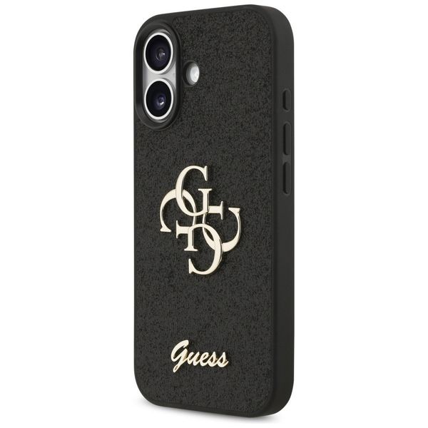 Etui Guess 4G Strap 4G Classic Logo do iPhone 17 czarny zdjęcie 2