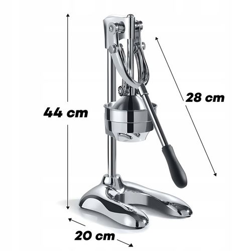Wyciskarka do Cytrusów Ręczna do Soków Profesjonalna Stalowa Wyciskacz na Arena.pl