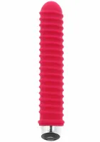 toyjoy screw me higher vibrator silikonowy, 7 trybow, usb, fioletowy
