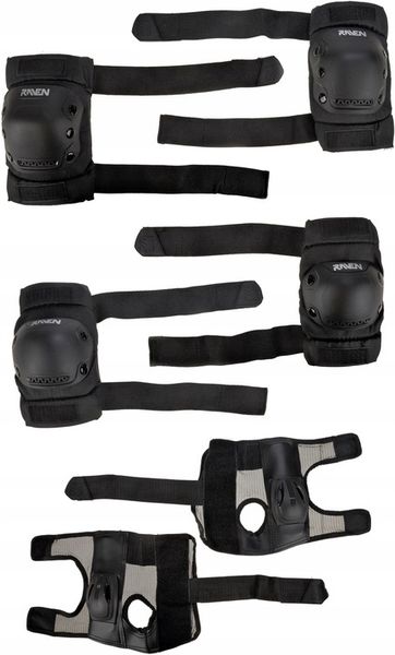 Ochraniacze RAVEN Dexard Black M zdjęcie 3