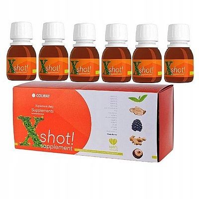 2x Xshot NATURALNY energetyk witaminowy COLWAY 10 x 25 ml na Arena.pl
