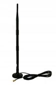 ANTENA WIFI 12dBI 41CM PODSTAWA KABEL 3m SMA-RP