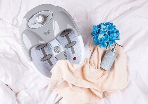 Masażer Do Stóp Wodny Hydromasażer Podgrzewanie Timer 4Rolki Wałki Masujące na Arena.pl