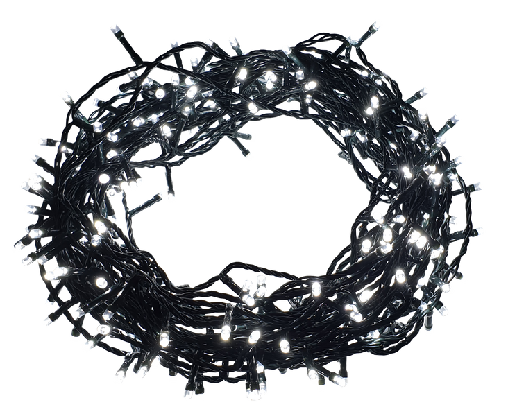 Lampki 300 Led wew/zew + Timer Zimny biały zdjęcie 1