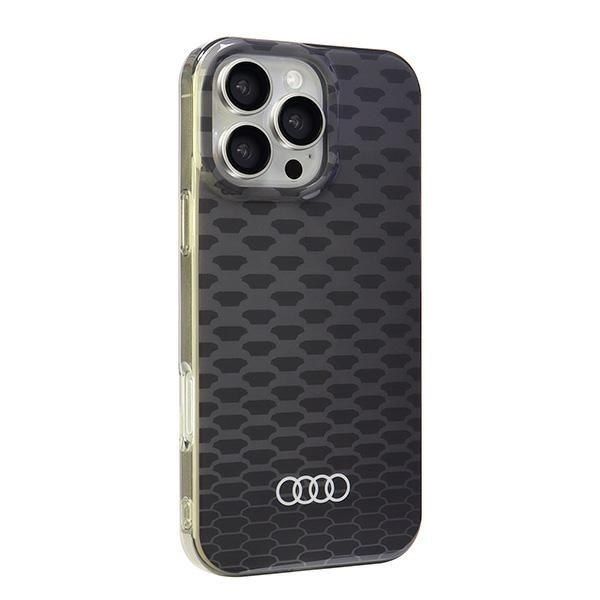 Audi IML Stitching Pattern MagSafe iPhone 16 Pro Max 6.9" czarny/black zdjęcie 2