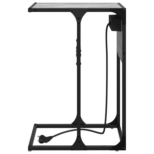 Stolik nocny Szary dąb sonoma 41.5 x 26 x 60.5 cm na Arena.pl