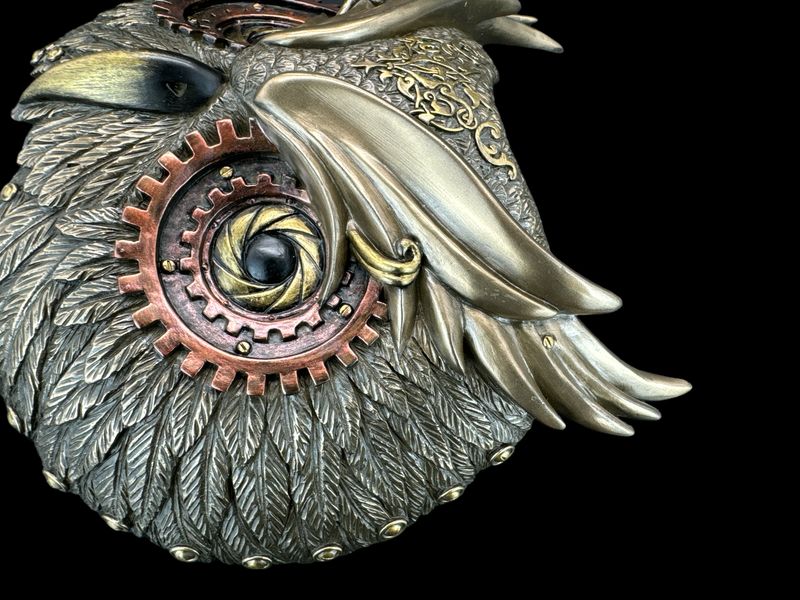 STEAMPUNK MASKA SOWA VERONESE WU76780A4 zdjęcie 3