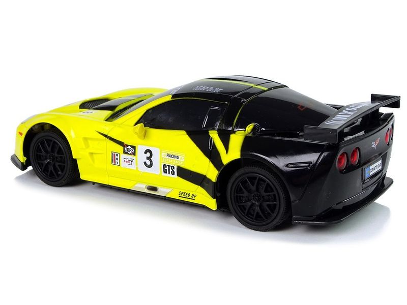 Auto Sportowe R/C 1:24 Corvette Żółte C6.R 2.4 G Światła na Arena.pl