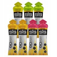 7x SIS GO ISOTONIC ENERGY GEL 60ml MIX ENERGIA SIŁA WYDOLNOŚĆ TRENING