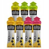 7x SIS GO ISOTONIC ENERGY GEL 60ml MIX ENERGIA SIŁA WYDOLNOŚĆ TRENING