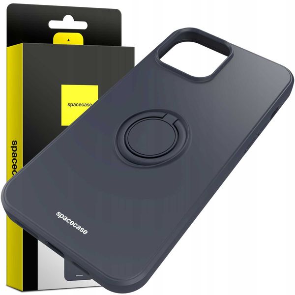 Spacecase Silicone Ring Iphone 13 Pro Max Black zdjęcie 8
