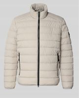 Marc O'Polo Kurtka pikowana o kroju regular fit - jasnoszary XL