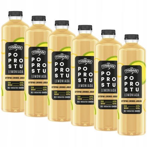 Napój Po Prostu Lemoniada Tymbark cytryna limonka 6x 1,25 l na Arena.pl
