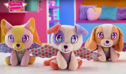 Maskotka Szczeniaczek Moc Radości Pluszak na rękę Jajko Niespodzianka Epee na Arena.pl