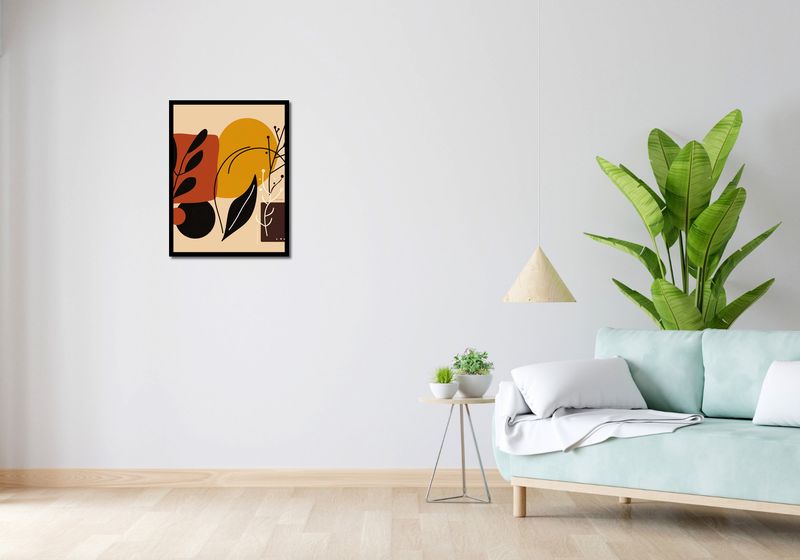 Plakat 50x65cm Ciepłe Kontury zdjęcie 4