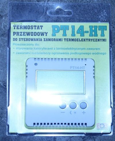 Termostat przewodowy Elektrobock PT14-HT - bez programatora na Arena.pl