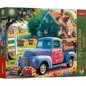 Puzzle 500 el. PPQ, Mistrzostwa Europy, Tea Time: Samochód farmera