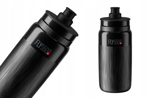 BIDON ROWEROWY ELITE FLY TEX 550ml black/grey na Arena.pl