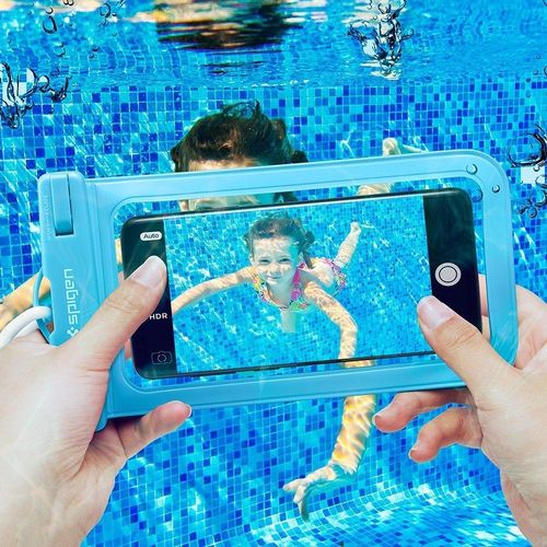 SPIGEN A600 UNIVERSAL WATERPROOF CASE BLUE na Arena.pl